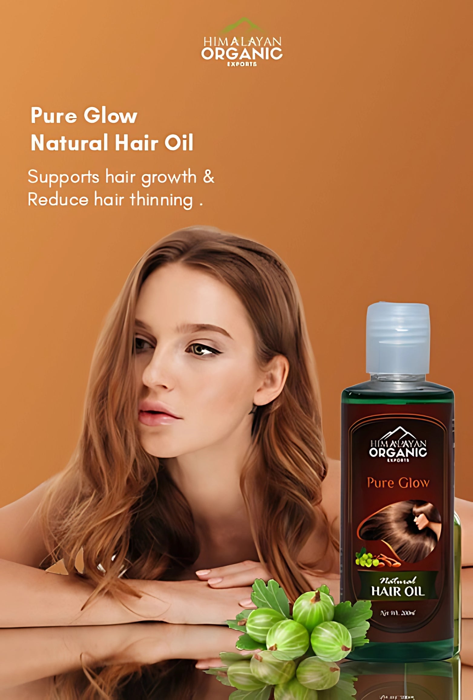 Natural hair oil